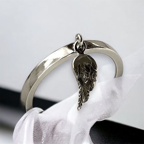 Wing Ring in Sterling Silver