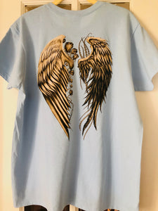 Dark Beauty Women's T-Shirt with Wings