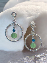 Load image into Gallery viewer, Sea Whisper Swirls Earrings in Sterling Silver
