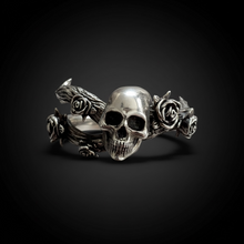 Load image into Gallery viewer, Marrow Skull Ring in Sterling Silver