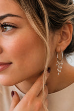 Load image into Gallery viewer, Pearl Bead Dangle Earring in Sterling Silver