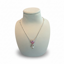 Load image into Gallery viewer, Blush Heart Pearl Pendant in Sterling Silver