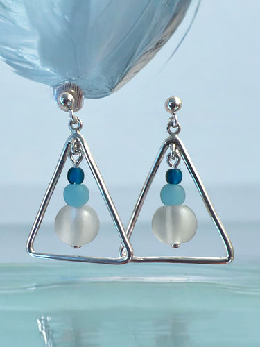 Triangle Cascade Earring