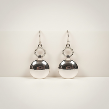 Load image into Gallery viewer, Door Knocker Dangle Earring in Sterling Silver