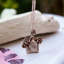 Load image into Gallery viewer, Fantasy Portal Pendant with Rose Bail in Sterling Sliver