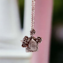 Load image into Gallery viewer, Fantasy Portal Pendant with Rose Bail in Sterling Sliver