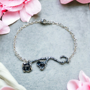 Lullaby Rose Bracelet in Sterling Silver