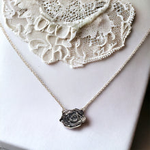 Load image into Gallery viewer, Rose Pendant in Sterling Silver