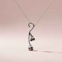 Load image into Gallery viewer, Lullaby Rose Vertical Pendant