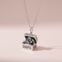 Load image into Gallery viewer, Treasure Box Rose Pendant
