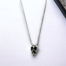 Load image into Gallery viewer, Single Freddie Skull Pendant in Sterling Silver