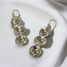 Load image into Gallery viewer, Domed Circle Earring in Sterling Silver