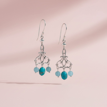 Load image into Gallery viewer, Turquoise Dream Chandelier Earring