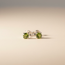 Load image into Gallery viewer, First Feather: First Light Birthstone Studs