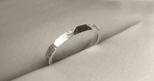 Load image into Gallery viewer, Hammered Stack Ring in Sterling Silver