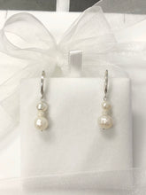 Load image into Gallery viewer, Freshwater Genuine Pearl Drop Earrings in Sterling Silver