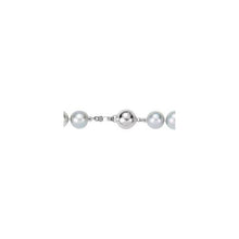 Load image into Gallery viewer, Sterling Silver Freshwater Cultured Gray Pearl 18&quot; Strand