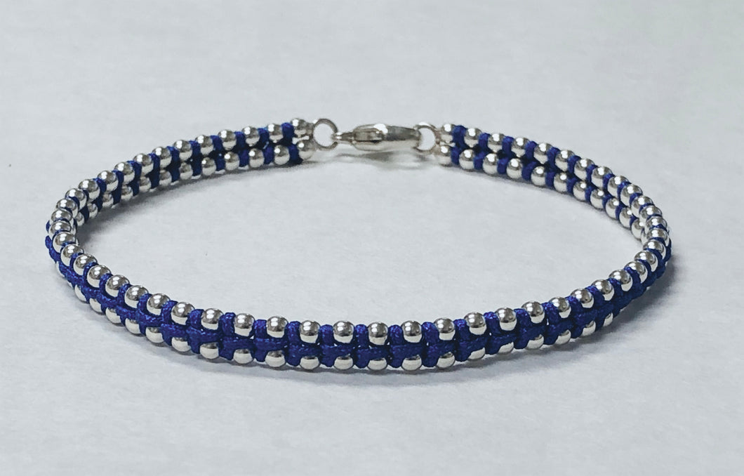 Reversible Woven Chain Bracelet