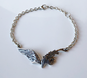 Angel Wings Sterling Silver Bracelet